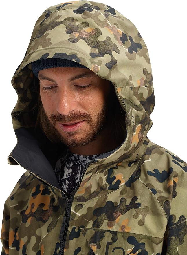 Burton Men's AK Gore-Tex Velocity Anorak, Keef Shelter Camo, XX